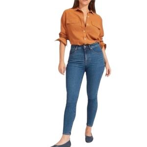 Everlane Stretch High Rise Skinny